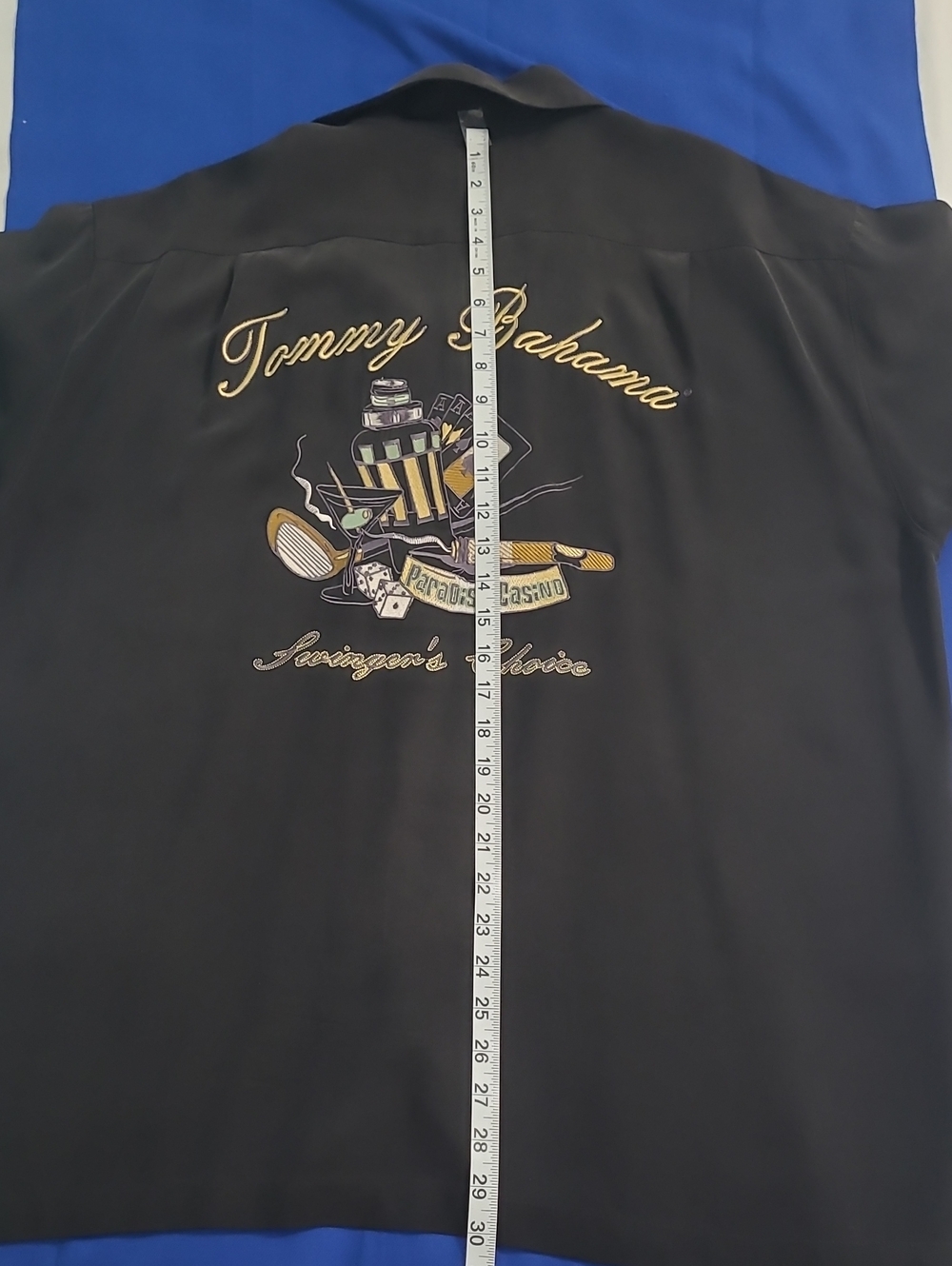 Tommy Bahama Vintage Embroidered Mens XL - Picture 10 of 11